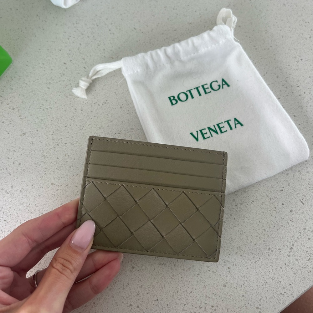 Bottega Intrecciato Card Holder